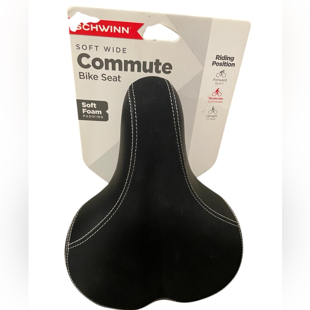 Schwinn Soft Wide Commute Bike Seat NWT
